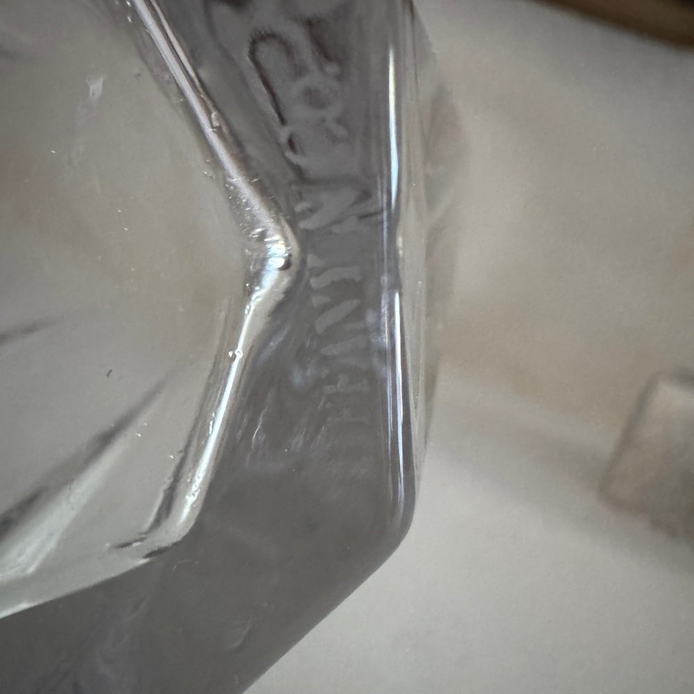 Vintage Tiffany & Co. Hexagon Crystal Vase - Picture 7 of 13